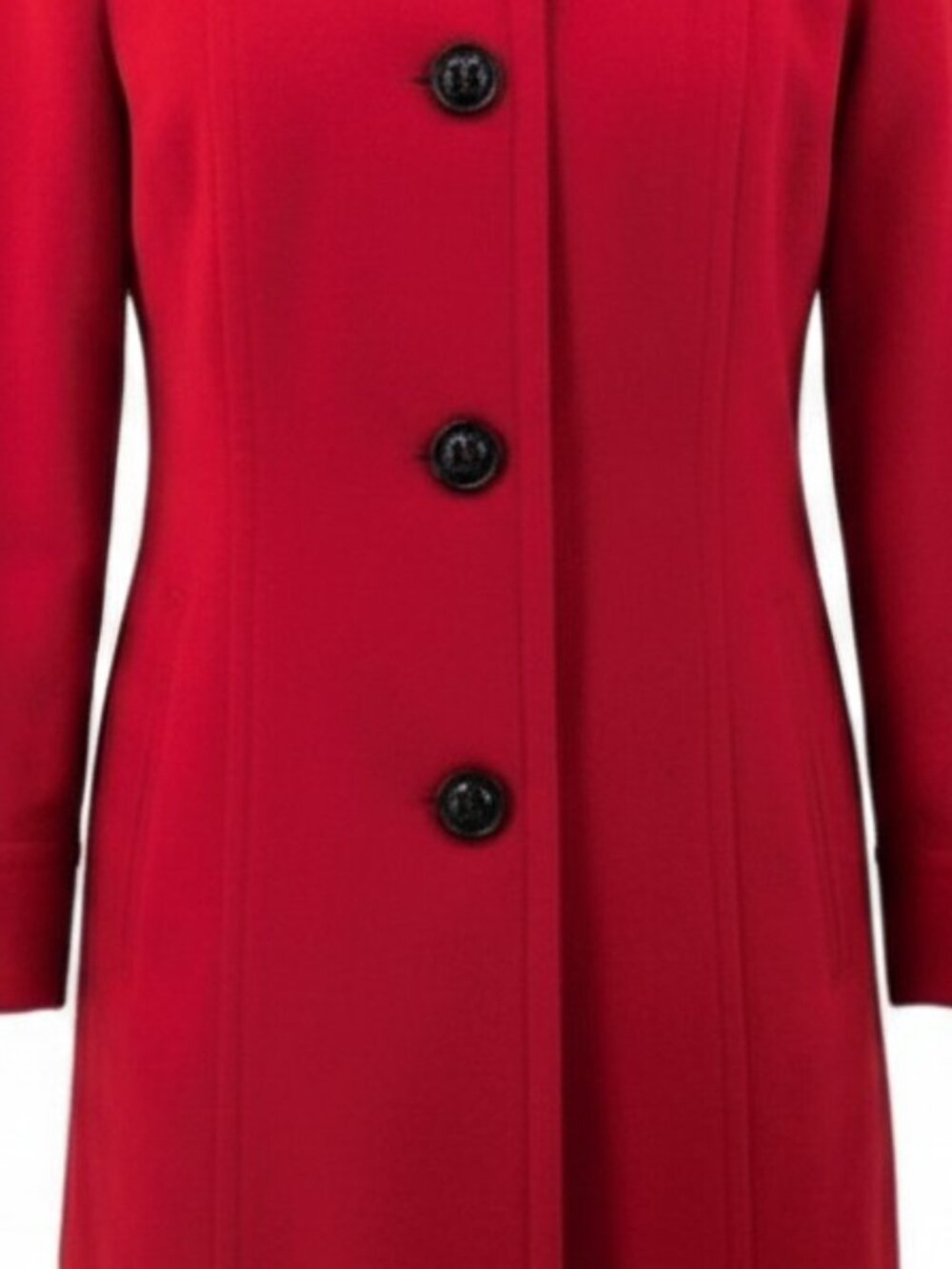 NWOT Liz Claiborne Red Single Breast Coat - Picture 15 of 16